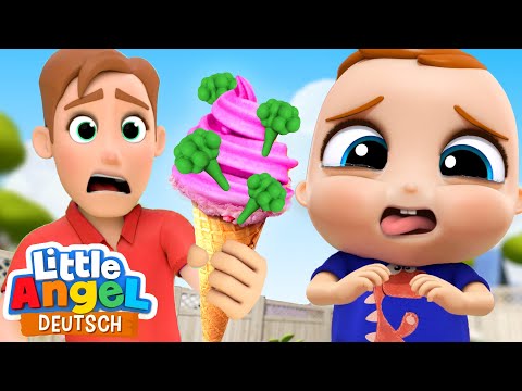 Bäh, ist das ist eklig! | Igitt igitt | Little Angel Deutsch - Kinderlieder