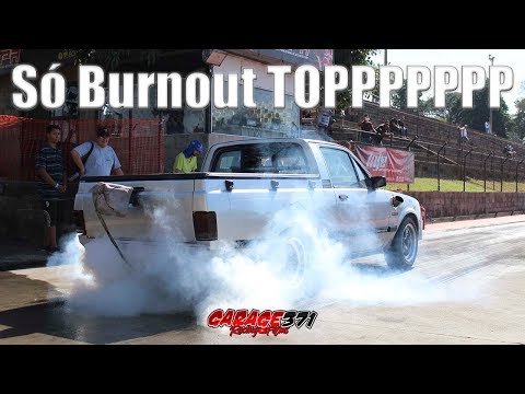 Seleção de Burnout - Motor ap turbo e aspirado - 2step e muita fumaça - Arrancada ECPA 2018