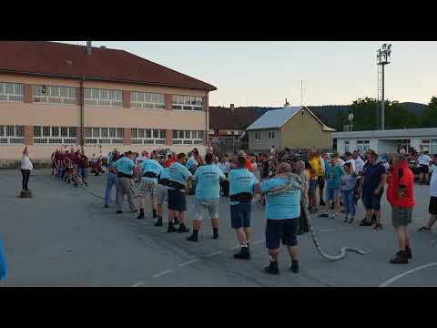 Potezanje konopa/ Matulji vs.Gačanski konopaši 2nd pull 14.07.2018.