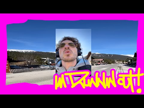 🐓🏔monstaz. - IM RUNNIN OUT! [running like a chicken in the Alps while singing about running]