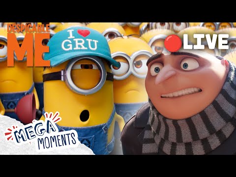 LIVE 🔴 | ULTIMATE Despicable Me Special ‼️🌕🍌| Despicable Me 1 - 4 Extended Previews | Mega Moments