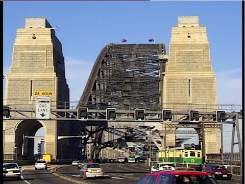 Australian rail motors CPH1 & CPH7 -  Sydney, tour  including over the Harbour Bridge - June 1997