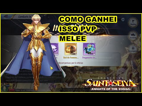 COMO EU FIZ PVP MELEE MEUS TIMES SAINT SEIYA AWAKENING