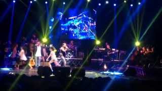 La forza della vita, Paolo Vallesi, Salvo Castagna e la Band Baglioni