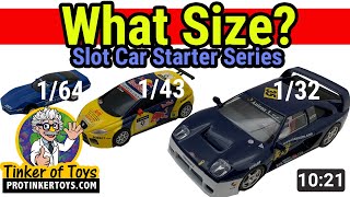 What Size Should I Buy? Slot Car | Slot Car Starter Series E