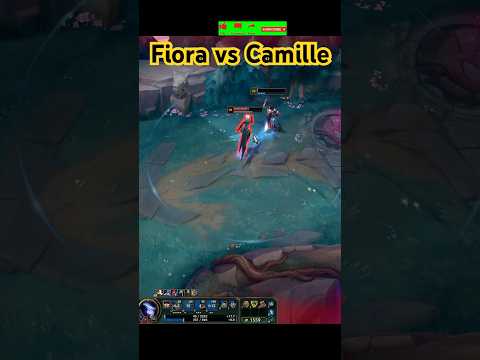 Fiora vs Camille#lol #outplay #riot #gaming #league #lolshorts #fiora #camille #toplane #shorts