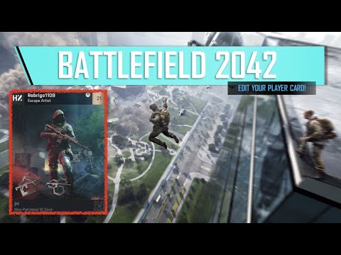How to edit your Player Card in Battlefield 2042!