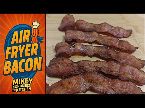 How To Cook Crispy Air Fryer Bacon - So Easy!
