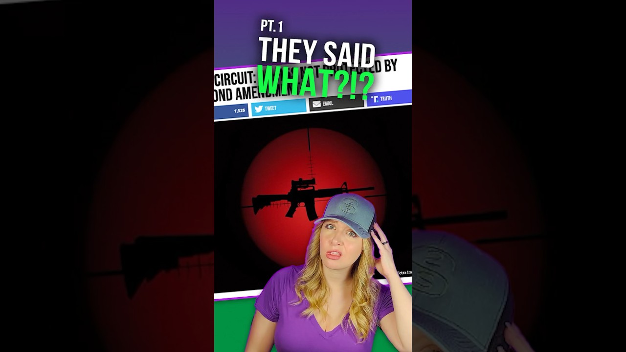 Top owned civilian firearm is NOT covered by the 2A?!? #shortsvideo #shortsfeed #shorts