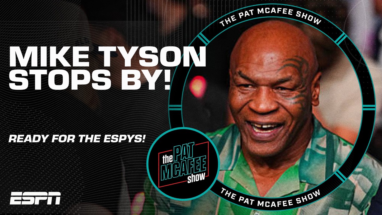 Talking with Mike Tyson at The ESPYS! | The Pat McAfee Show