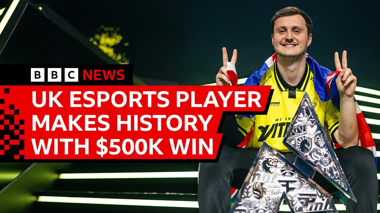 UK esports player makes history with Team Vitality win | BBC News