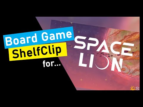 ShelfClips: Space Lion (Short Board Game Preview)