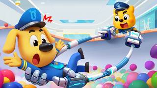Cool Police Gear | Team Work | Useful Stories | Sheriff Labrador | Kids Cartoon | BabyBus
