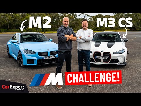 2024 BMW M3 CS & M2 pool noodle drift challenge!