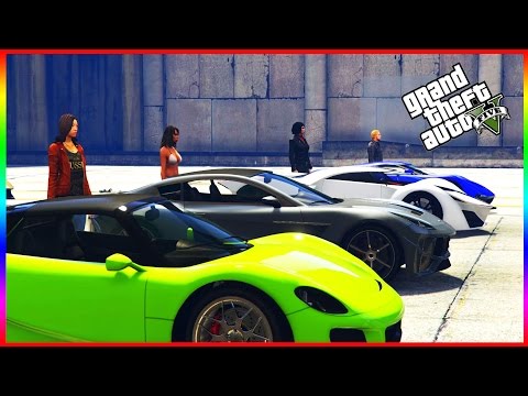 GTA 5 DLC - All SECRET Cars RACE (FINANCE & FELONY)