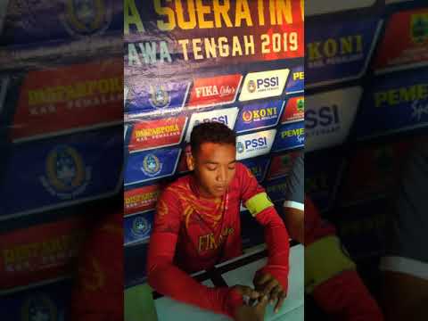 Conferense Pers with Coach&Captain PSIP Jr after Match PSIP Pemalang Jr  Vs Persibat  jr