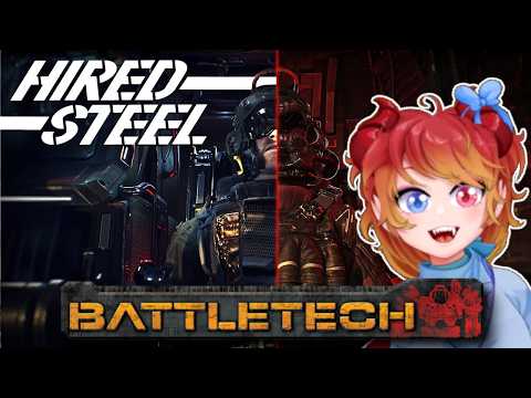 Hired Steel Season One | ADHD Vtuber's First Battletech Reaction