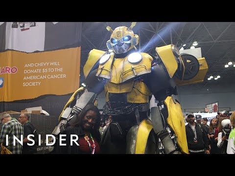 Creating Life-Size Transformers Costume's