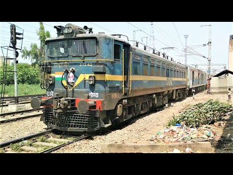 (15656) Kamakhya Express (Shri Mata Vaishno Devi Katra - Kamakhya) With (GD) WAG7 Locomotive.! Video