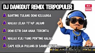 Download lagu 🔴BANTING TULANG DEMI KELUARGA🎶 BEST DJ RAPPER HIPHOP || CAPE KERJA PULANG DI SAMBUT ISTRI #djhiphop mp3