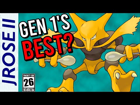 How Fast can you Beat Pokemon Red/Blue with Just an Alakazam?