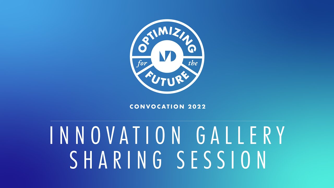 Convocation 2022: Innovation Gallery Sharing Session