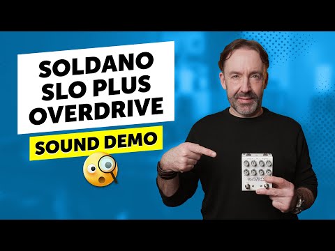 The Legendary Amp Sound In One Pedal? The Soldano SLO Plus Overdrive | Sound Demo