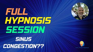 Full Hypnosis session for sinus congestion