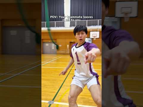 Was the last one actually my fault?👀#volleyball