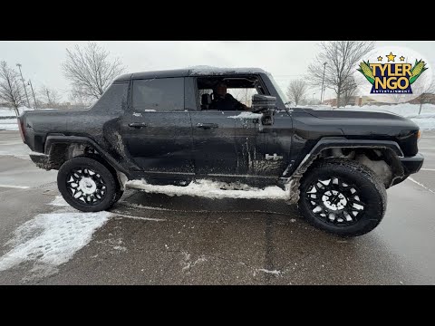 Hummer pickup EV, the electric monster.