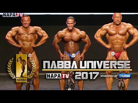 NABBA Mr Universe 2017 - CLASS 3 - Posedown & Results