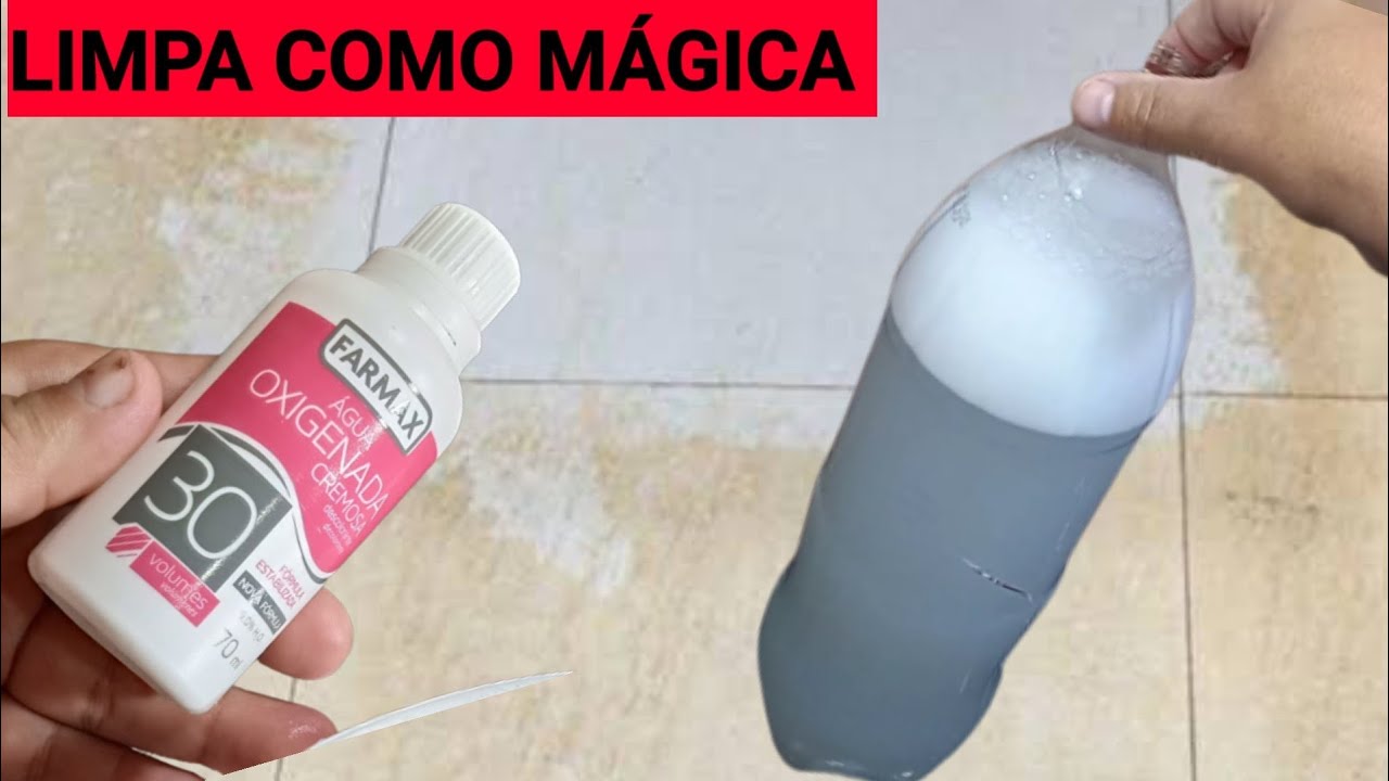 😱QUALQUER PISO VELHO E ENCARDIDO FICA LIMPO COM ISSO Limpa piso caseiro super potente