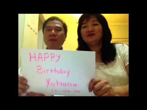 Yohana 21st birthday video.. :)