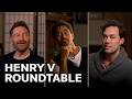 Kenneth Branagh Alfred Enoch Alex Hassell And Tamara Harvey In Conversation Henry V Roundtable