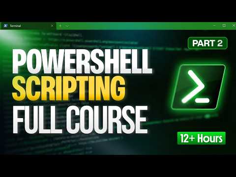 Advanced PowerShell Scripting Full Course (Part 2) - Learn Window PowerShell Scripting