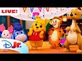 🔴 LIVE! Winnie the Pooh Shorts 🍯 | Songs, Dance, & Play | NEW LIVESTREAM | @disneyjunior