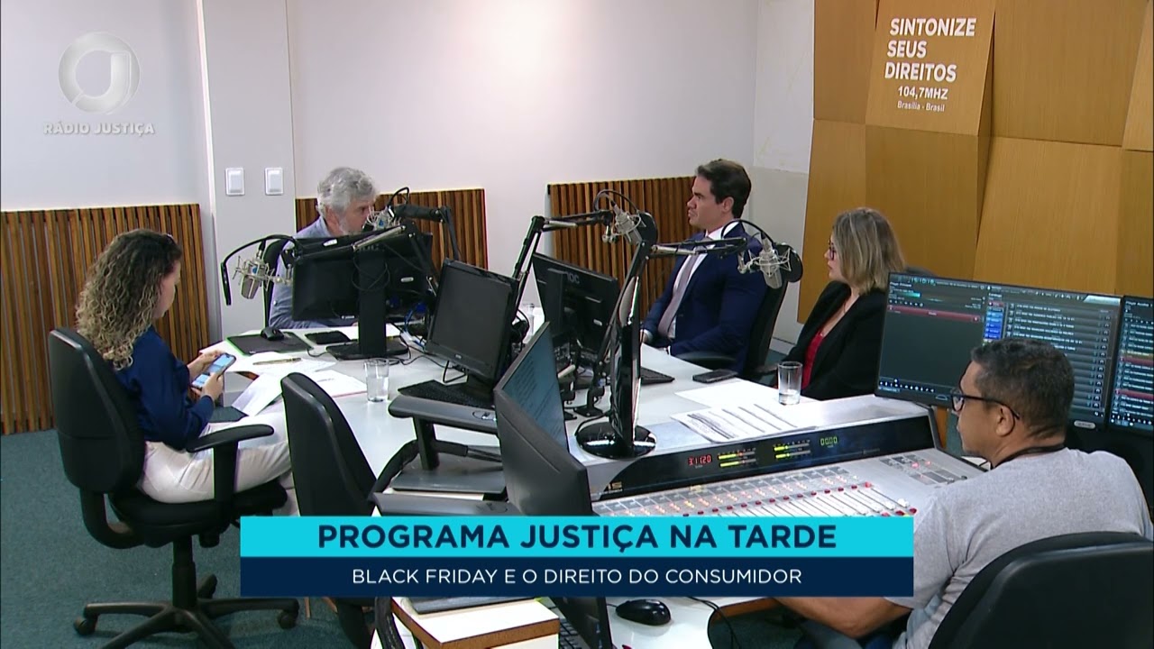 Justiça na Tarde 🎧 – Black Friday e o Direito do Consumidor | 20/11/2024