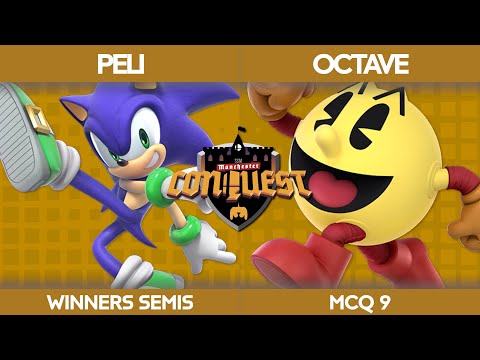 Top 8: Manchester Conquest 9 - Cryme | Peli (Sonic) v SHZ | Octave (Pac-Man) - Winners Semis