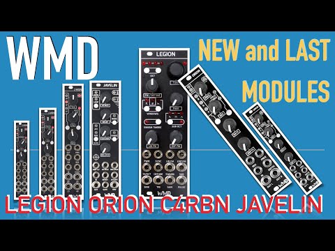 WMD LEGION analog oscillator & ORION phaser - The last modules  by WMDevices - Walkthrough - Jam