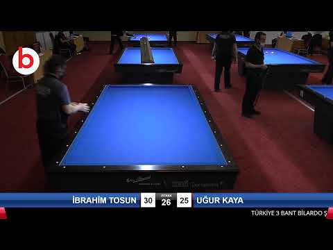 İBRAHİM TOSUN & UĞUR KAYA Bilardo Maçı - 2021 1.ETAP ERKEKLER-10.TUR