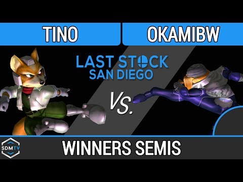 LSSD 115 - B2S | Tino (Fox) vs. OkamiBW (Sheik) - SSBM Winners Semis - Smash Melee