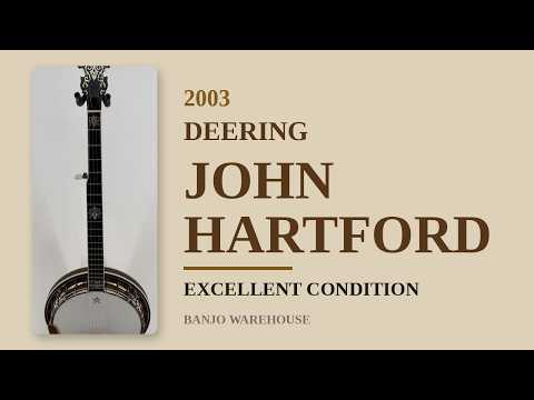 Immagine 2003 Deering John Hartford 5-String Resonator Banjo, 22 Fret, Hardshell Case - 15