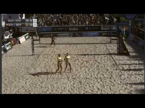 Glenzke/Grossner J vs Behrens/Schumacher -Nurnberg Germany-Quarter finals-beachvolley