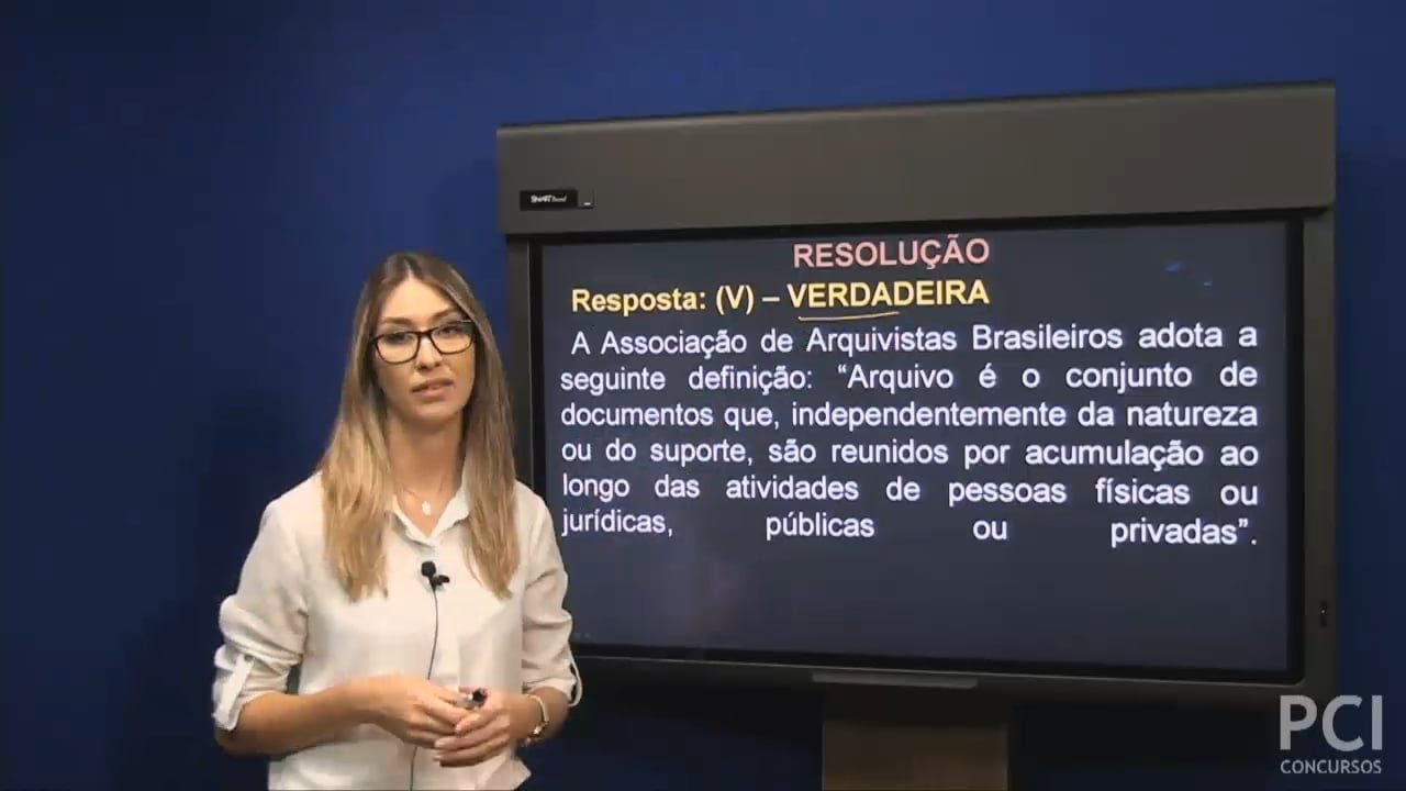 Questão comentada - 23 - Gestão de Arquivos e Documentos
