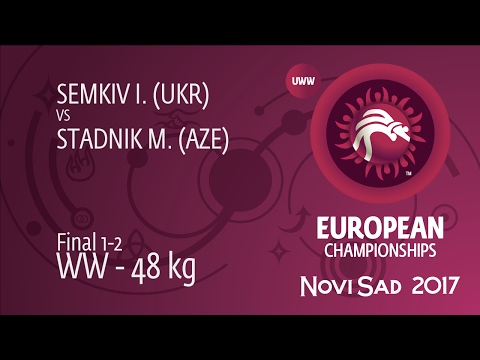 GOLD WW - 48 kg: M. STADNIK (AZE) df. I. SEMKIV (UKR) by TF, 10-0