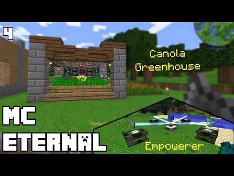 MC Eternal [Ep.4] Nether and Canola Greenhouse