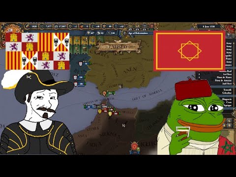 The  War in Morocco | my first EU4 iron man as spain