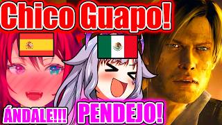 Biboo And IRyS Repeating Everything They Hear In Spanish In RE6 Is Hilarious!