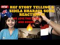 KGF MAD MAN STORY TELLING SCENE Reaction SIDILA BHARAVA Song Reaction By An AUSTRALIAN Couple