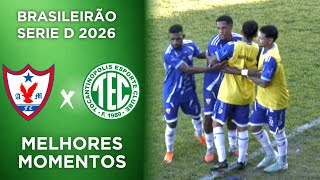 Aguia de Maraba x Tocantinopolis | Melhores Momentos | 9ª Rodada | Serie D 2026